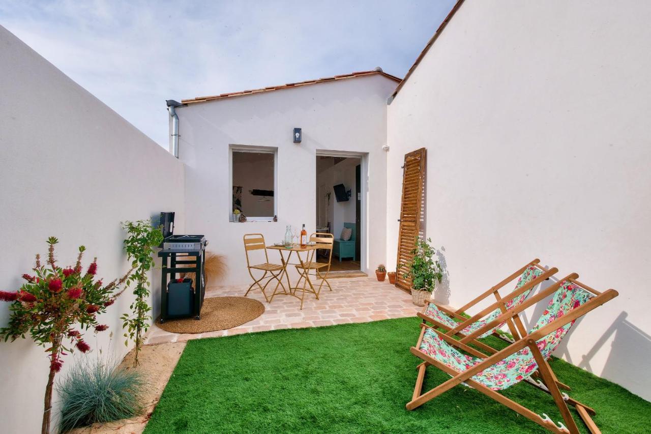 Studio Avec Terrasse A 250 Metres Du Port Rivedoux-Plage Exterior photo
